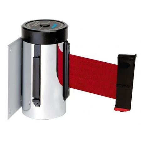 Accuform WALL MOUNT RETRACTABLE BELT TAPE PRT404RD PRT404RD